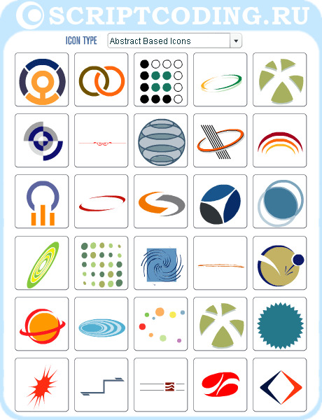Онлайн коллекция эмблем для сайта - logomaker